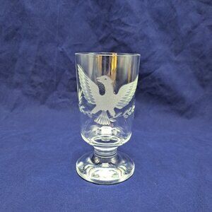 Vintage Etched Eagle Glassware